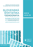 Slovenská štatistika a demografia 3/2019 / Slovak Statistics and Demography 3/2019