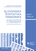 Slovenská štatistika a demografia 2/2017 / Slovak Statistics and Demography 2/2017