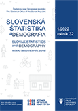 Slovenská štatistika a demografia 1/2022